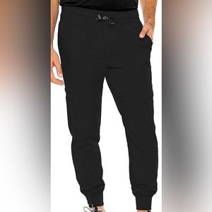 NWT Roth Wear mens scrub joggers size XL black